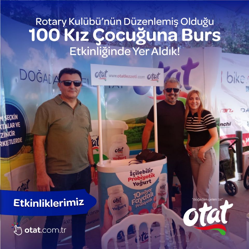 Rotary Kulübü 100 Kız Çocuğuna Burs Etkinliği